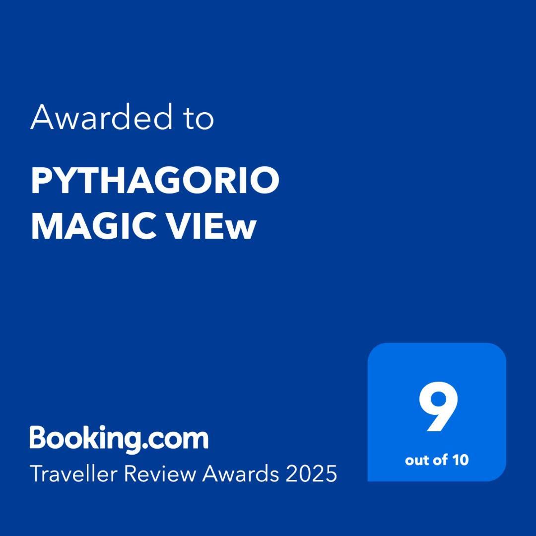 Вилла Pythagorio Magic View Экстерьер фото